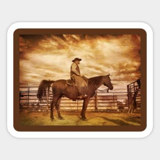 American Gaucho. Sticker